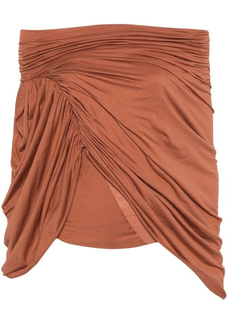 Brown Nun T top - women RICK OWENS | RO01D2250BH54